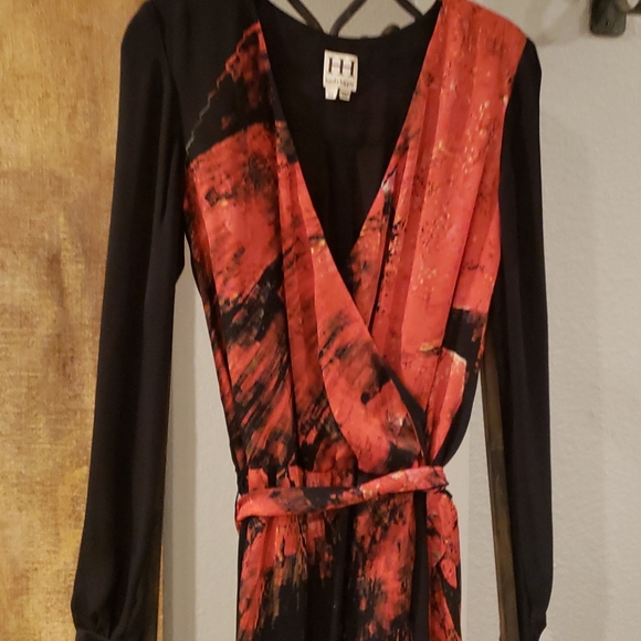 Haute Hippie 100% Silk Dress.  XS - Picture 2 of 3